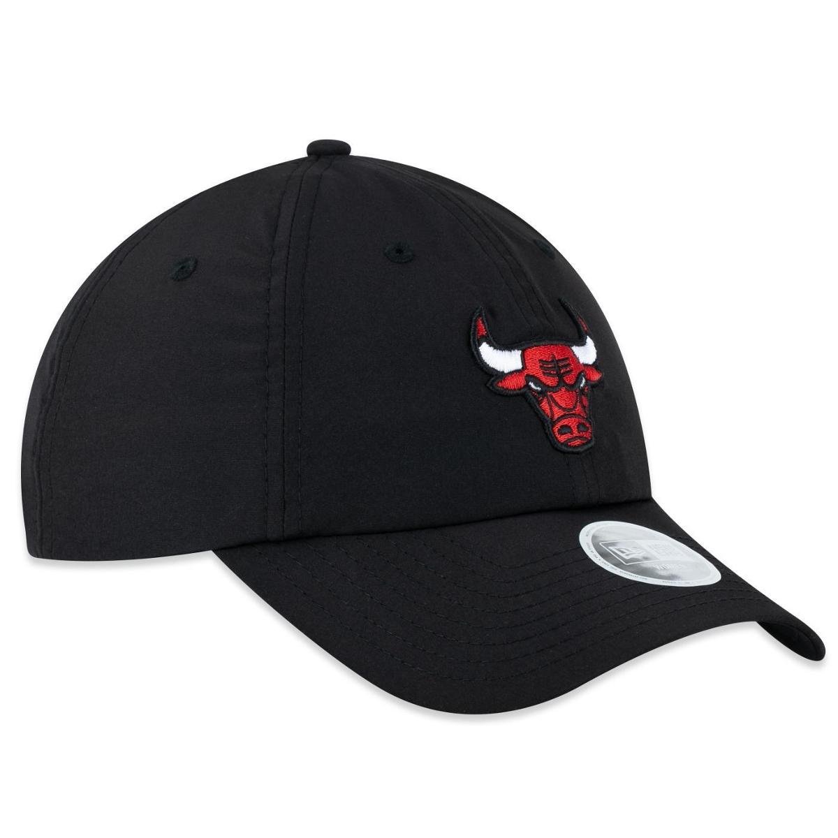 Boné NBA Chicago Bulls New Era Open Back Aba Curva Feminino - 2