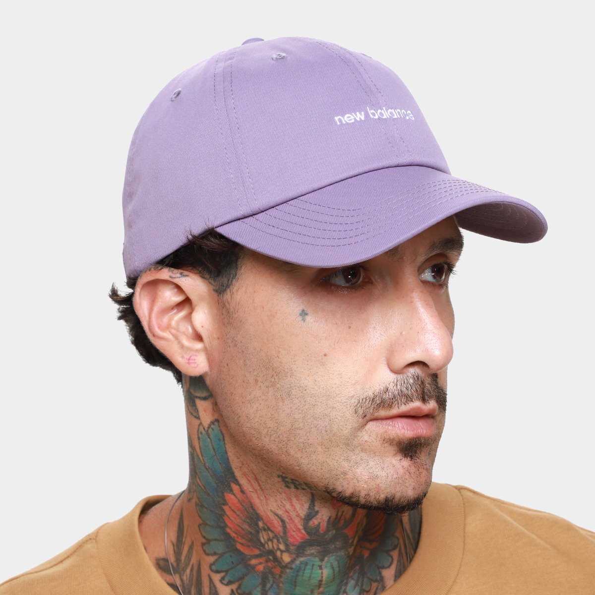 Boné New Balance 6 Panel Flat Brim - 1