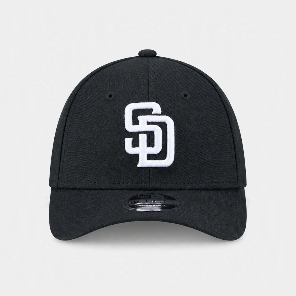 BONE NEW ERA 39THIRTY M-CROWN SAN DIEGO PADRES MLB PRETO