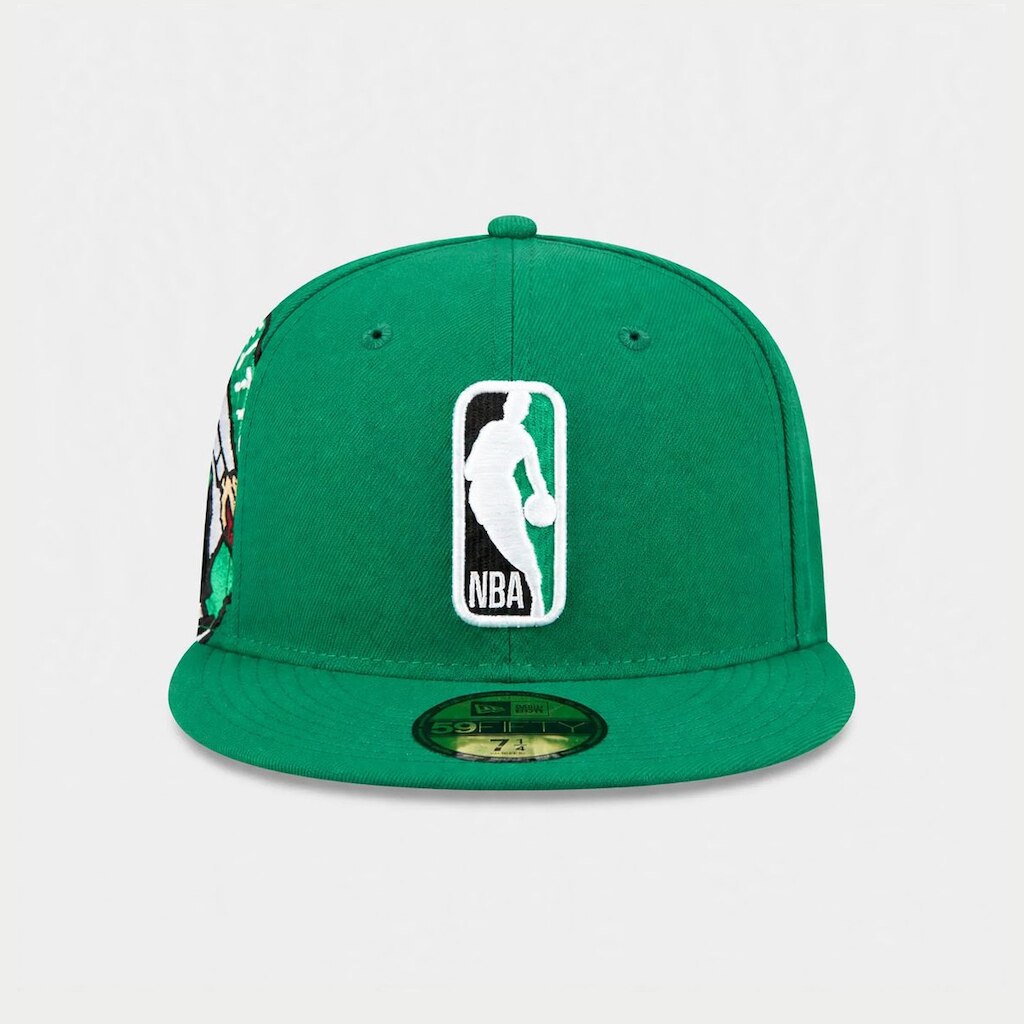 BONE NEW ERA 59FIFTY BOSTON CELTICS NBA VERDE