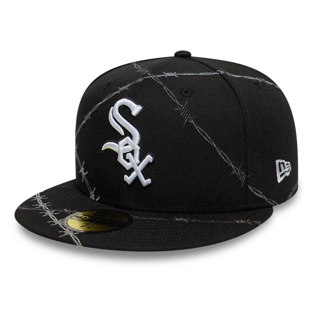 BONE NEW ERA 59FIFTY CHICAGO WHITE SOX MLB PRETO