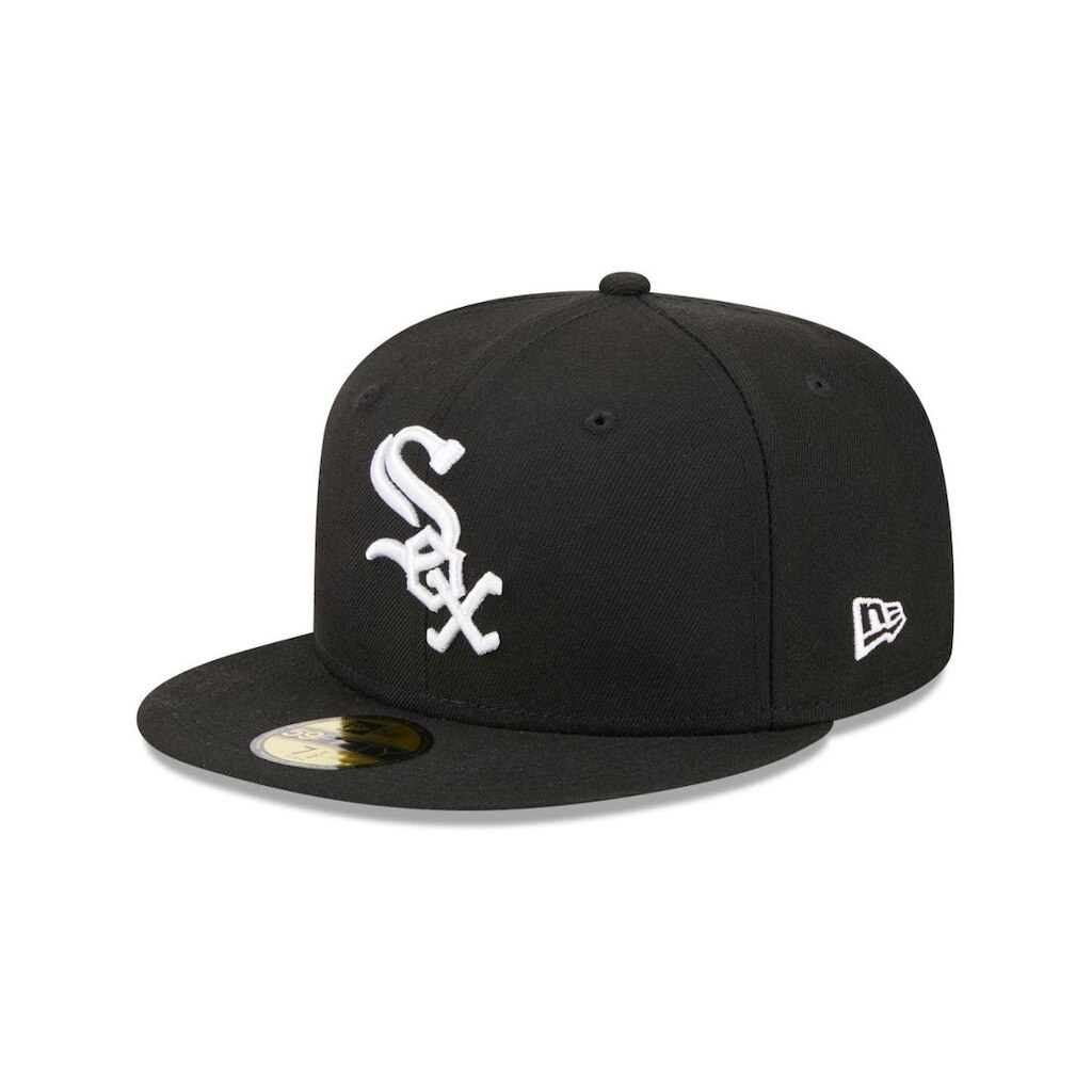 BONE NEW ERA 59FIFTY CHICAGO WHITE SOX PRETO