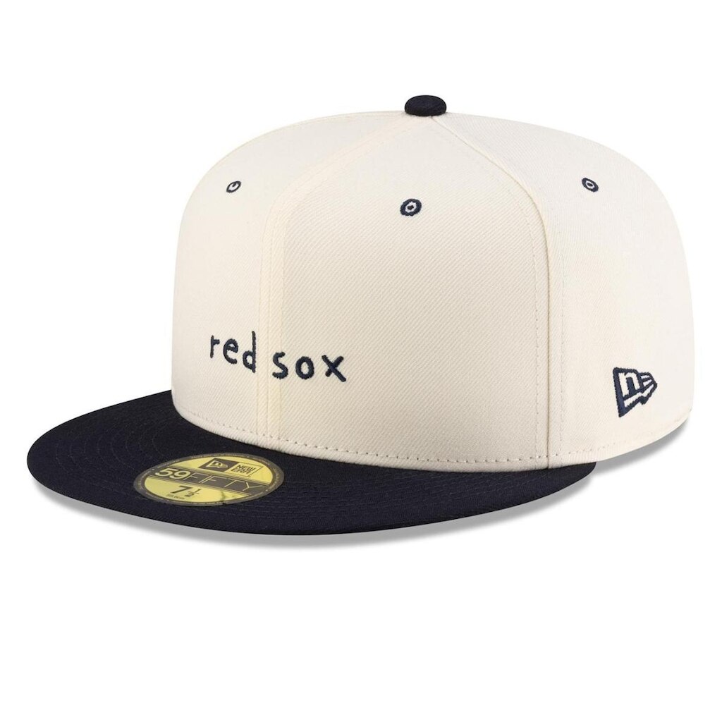 Bone New Era 59FIFTY Fitted Micah Johnson x Boston Red Sox Script MLB