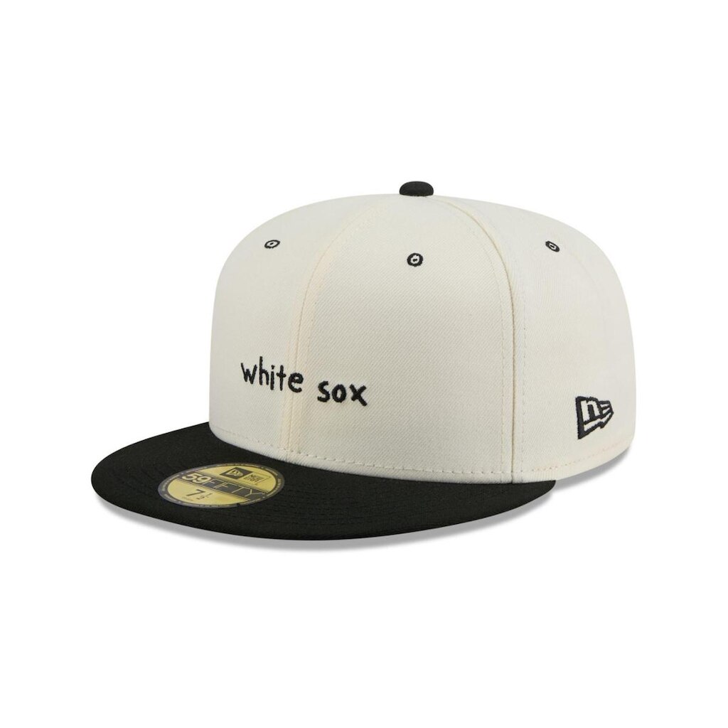 Boné New Era 59FIFTY Fitted Micah Johnson X Chicago White Sox Script MLB