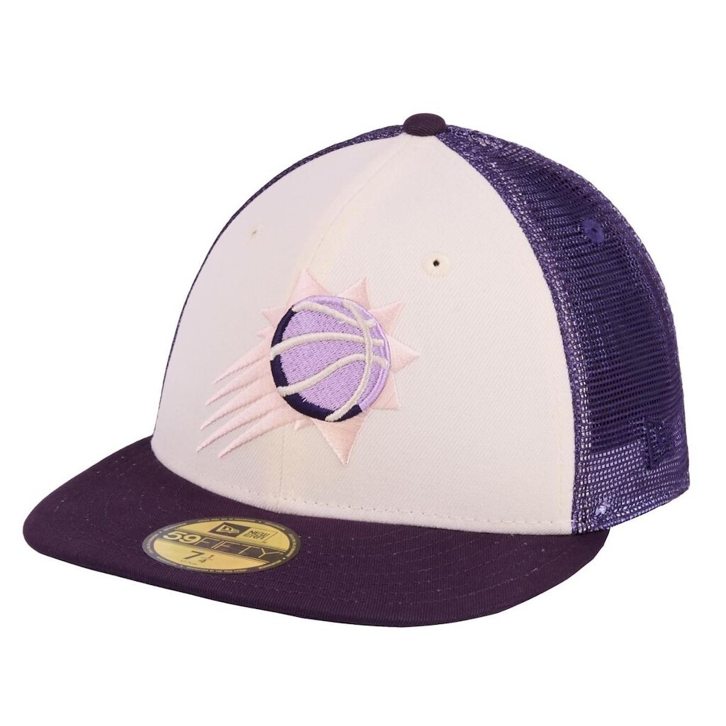 Bone New Era 59FIFTY Fitted Trucker NBA Phoenix Suns Sunset