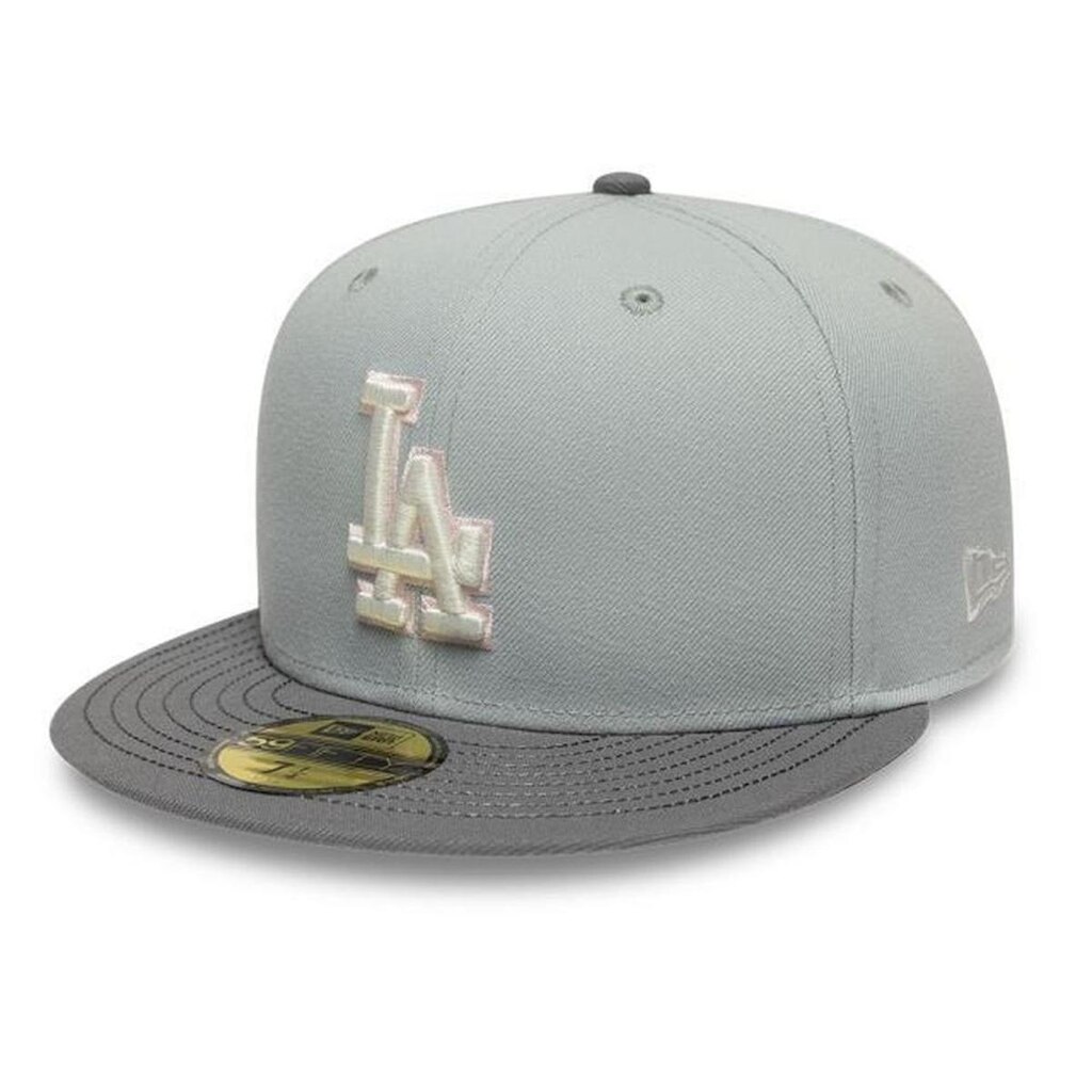 Boné New Era 59FIFTY Los Angeles Dodgers MLB 2276 Cinza 7 1/8