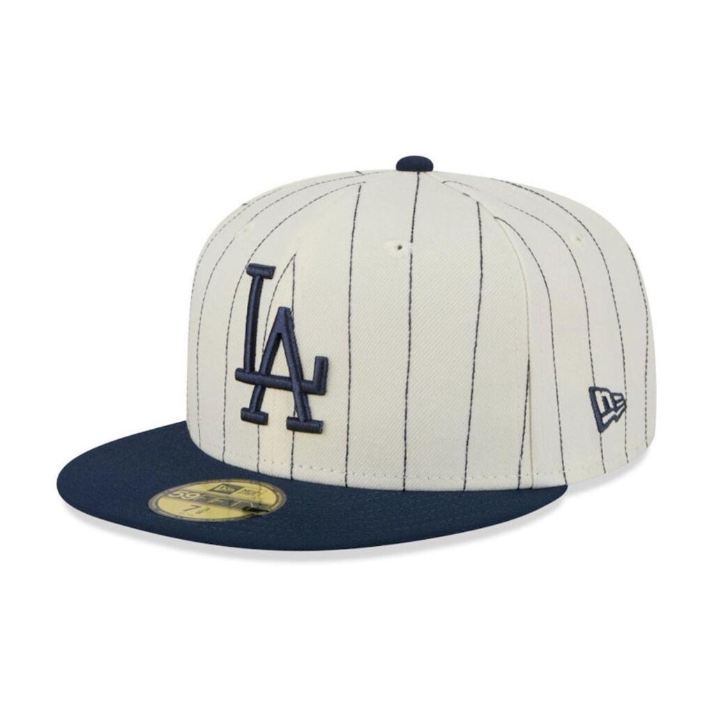 BONE NEW ERA 59FIFTY LOS ANGELES DODGERS MLB STRIPES