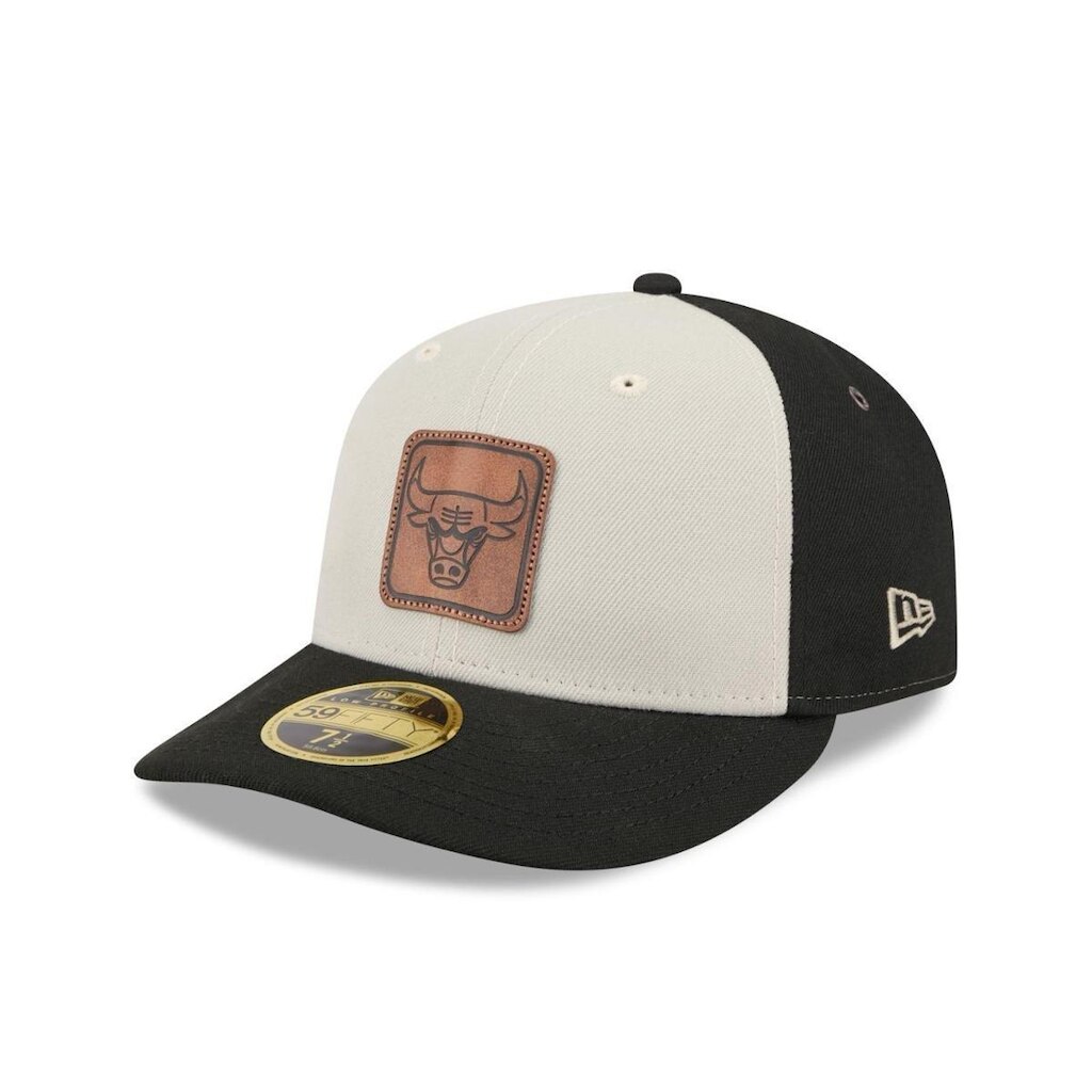 BONE NEW ERA 59FIFTY LOW PROFILE CHICAGO BULLS NBA PRETO