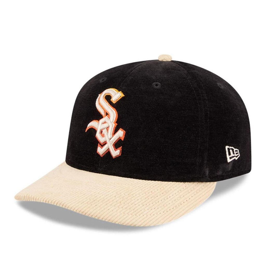 BONE NEW ERA 59FIFTY LOW PROFILE CHICAGO WHITE SOX MLB PRETO