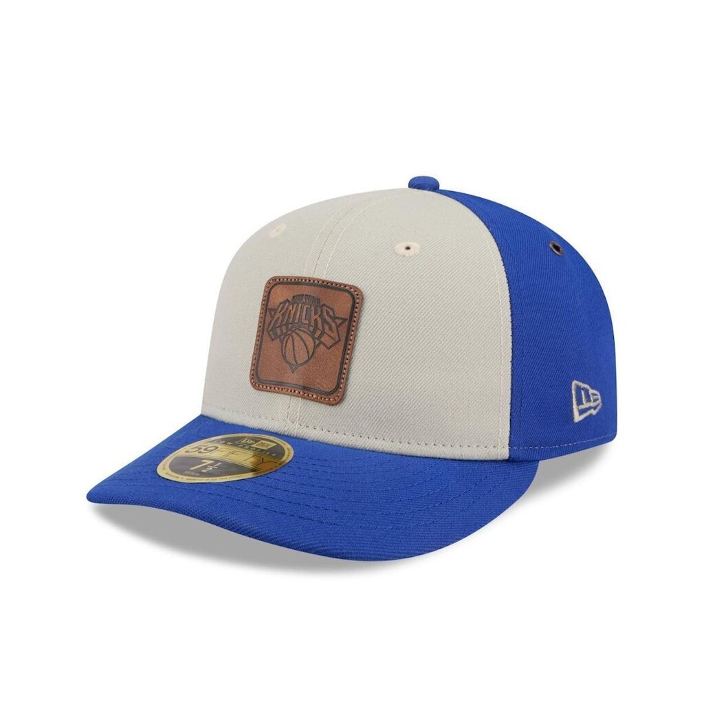 BONE NEW ERA 59FIFTY LOW PROFILE NEW YORK KNICKS NBA AZUL