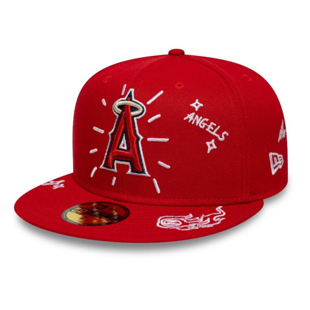 Boné New Era 59FIFTY MLB Anaheim Angels Scribble