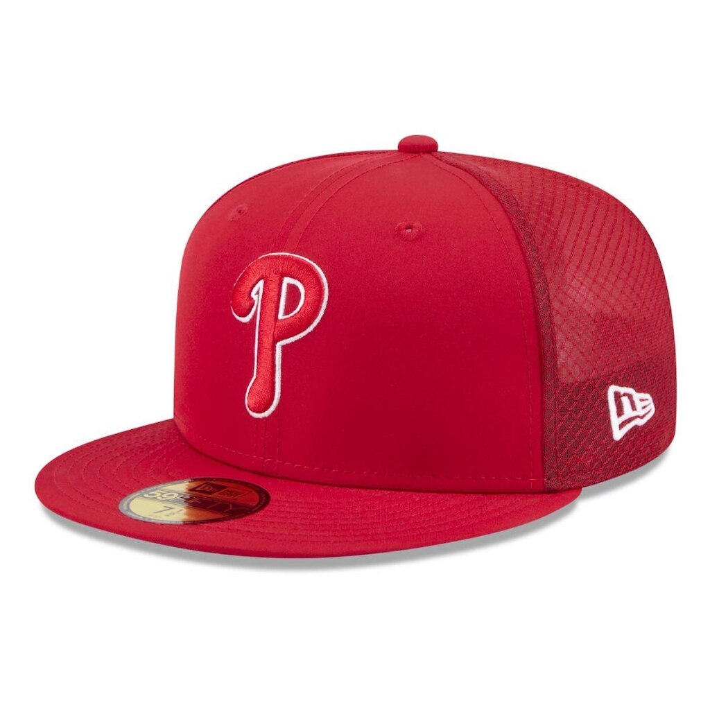 BONE NEW ERA 59FIFTY MLB PHILADELPHIA PHILLIES BATTING PRACTICE