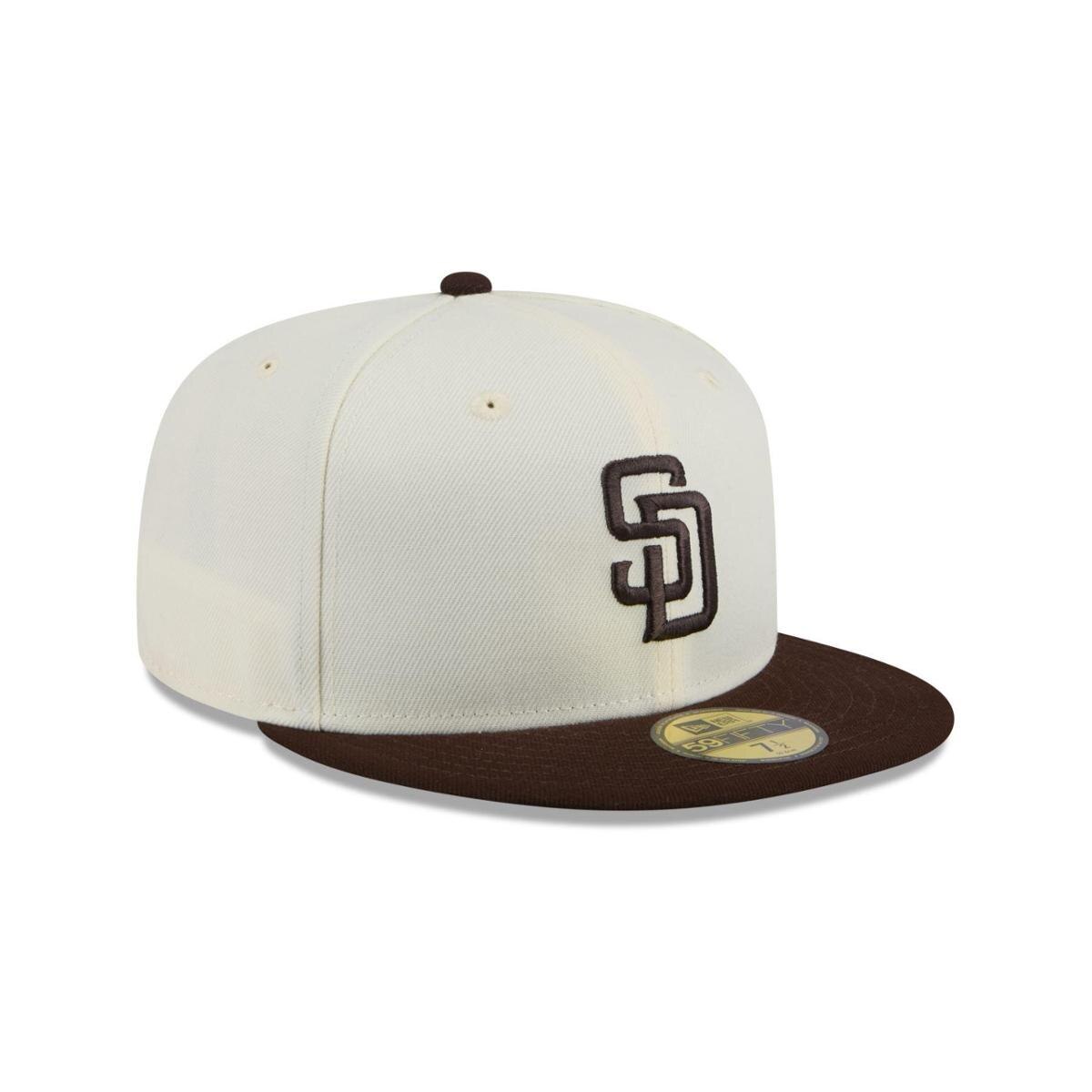 BONE NEW ERA 59FIFTY SAN DIEGO PADRES MLB - Off White | Netshoes