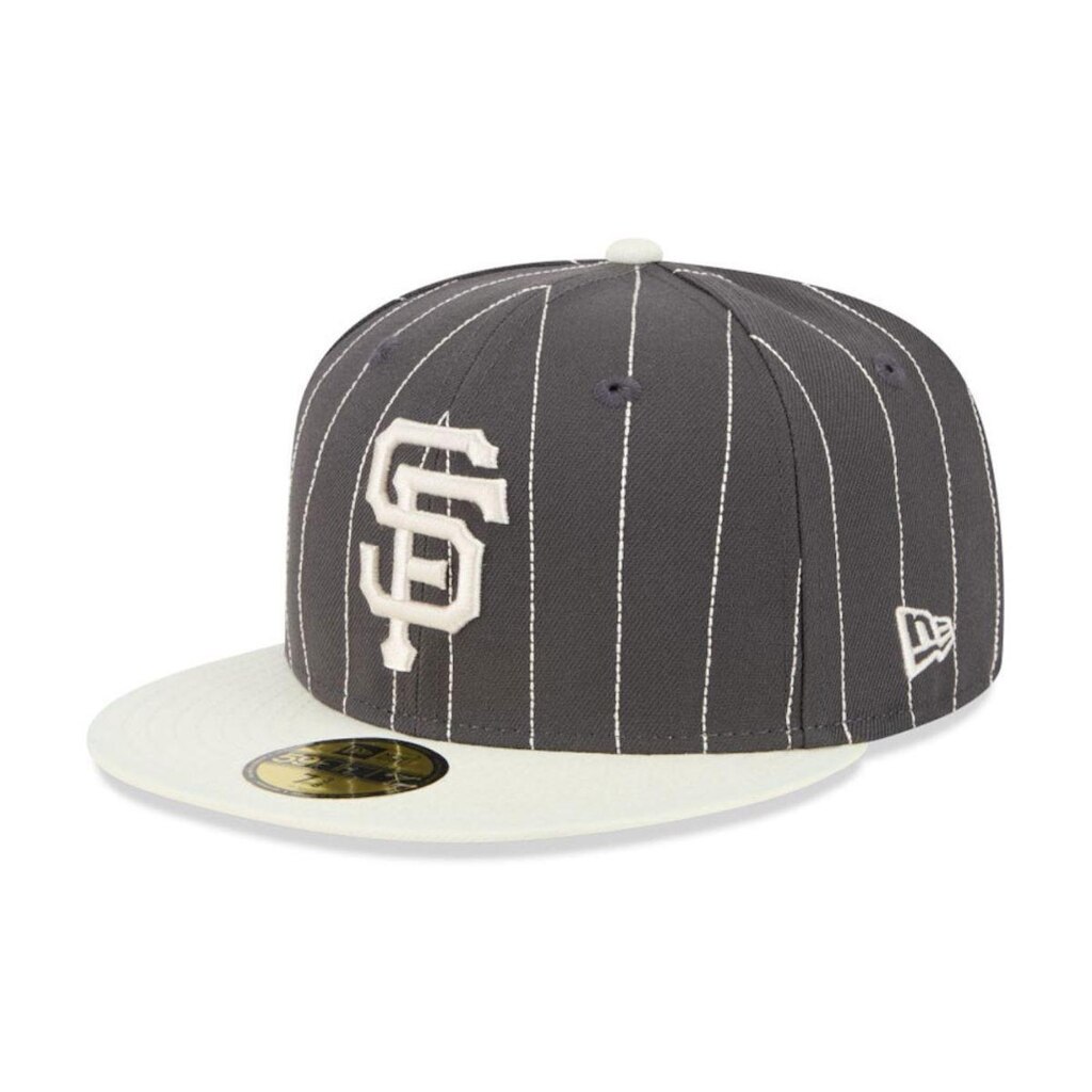 BONE NEW ERA 59FIFTY SAN FRANCISCO GIANTS CINZA