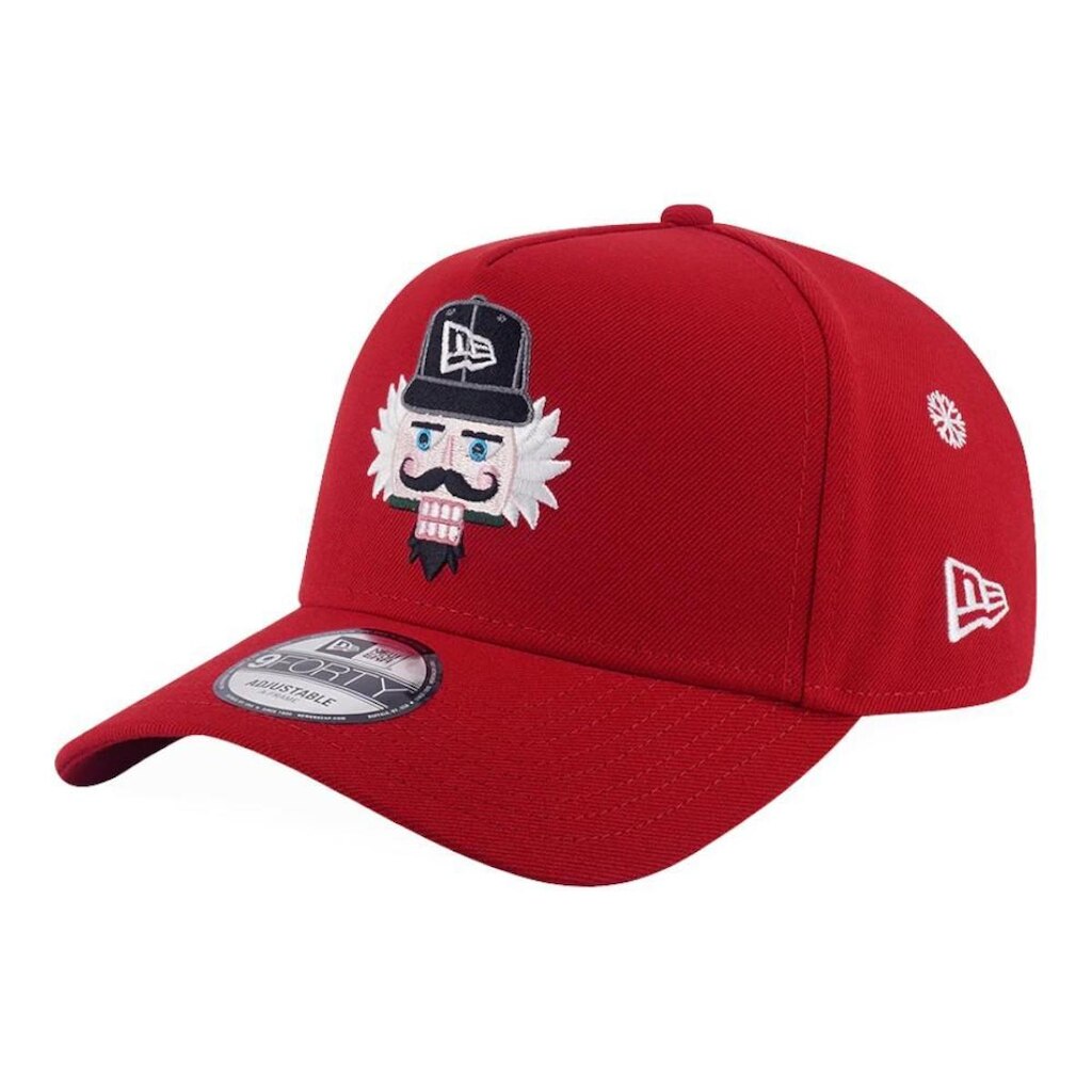 Boné New Era 940 A-Frame Christmas Pack Scarlet Vermelho