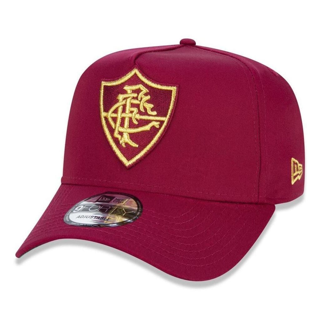 Boné New Era 940 A-Frame Fluminense Futebol Bordô