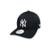 Boné New Era 940 Aba Curva New York Yankees - Ajustável - Preto