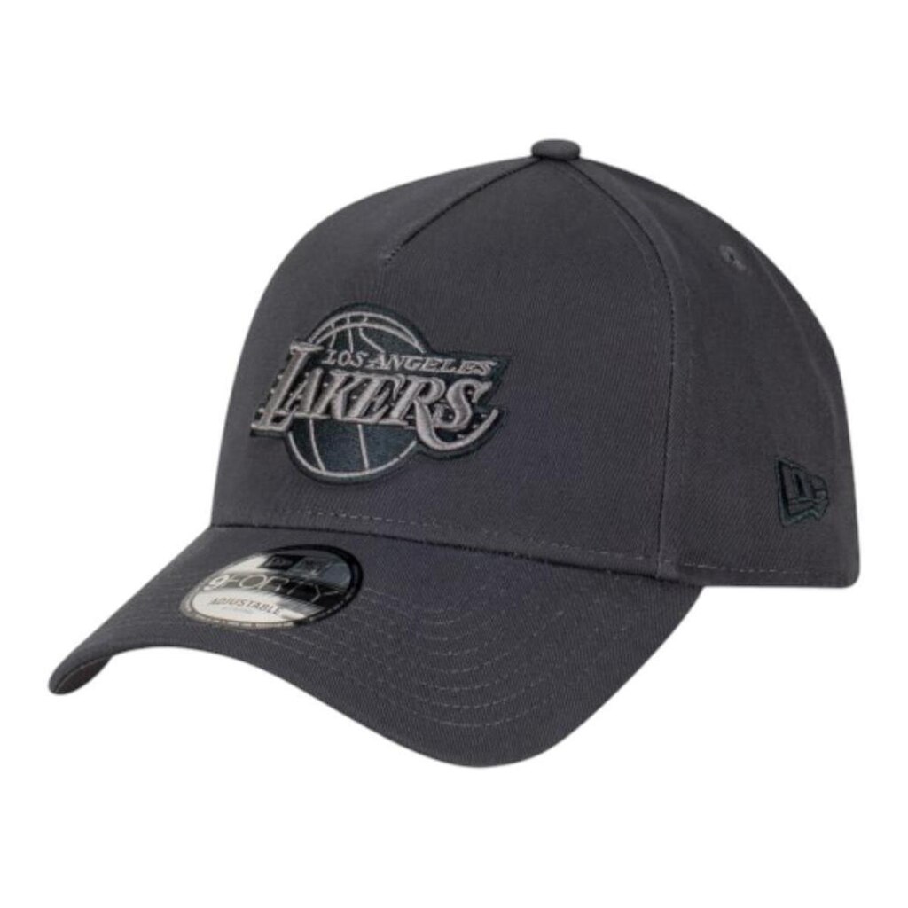 Boné New Era 940A-Frame Monochrome Los Angeles Lakers Cinza