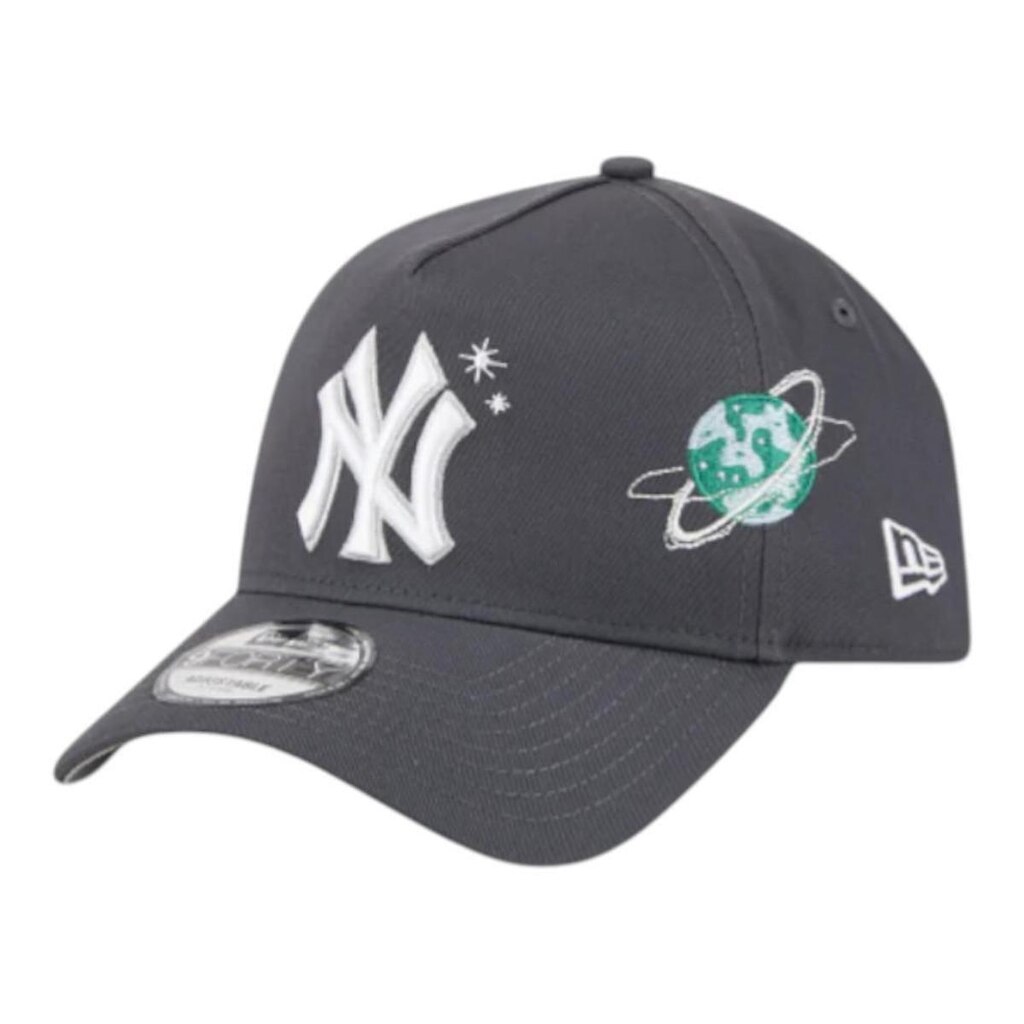 Boné New Era 940A-Frame Planets New York Yankees Cinza