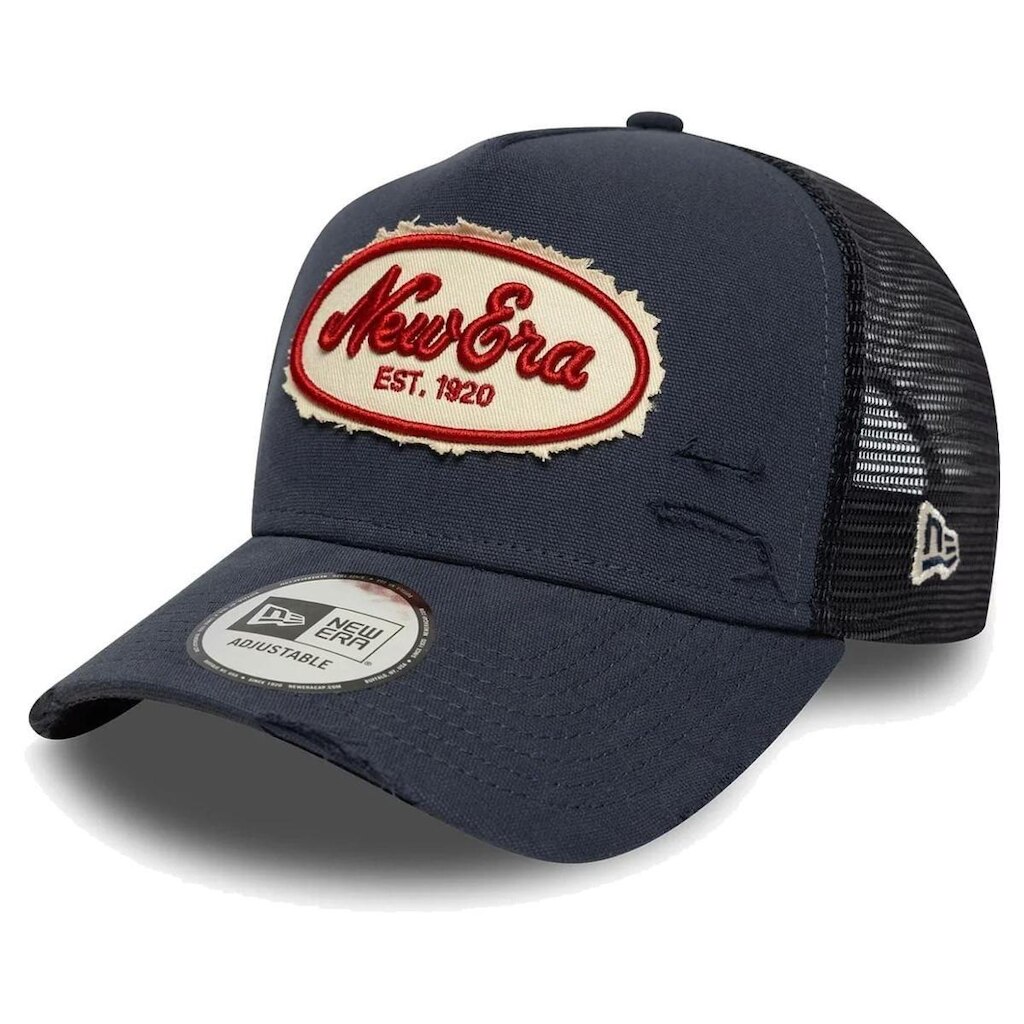 Boné New Era 940AF Brand Trucker Oval Destroyed