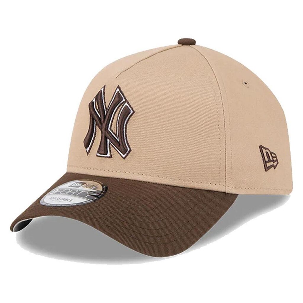 Boné New Era 940AF MLB NY Yankees 2Tone Visor Camel