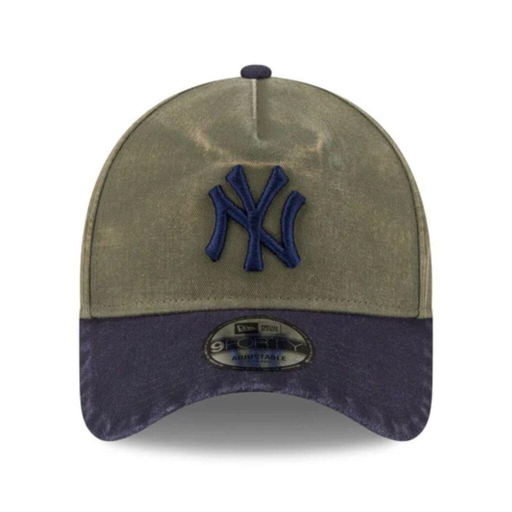 Boné New Era 940Af New Olive Navy Washed New York