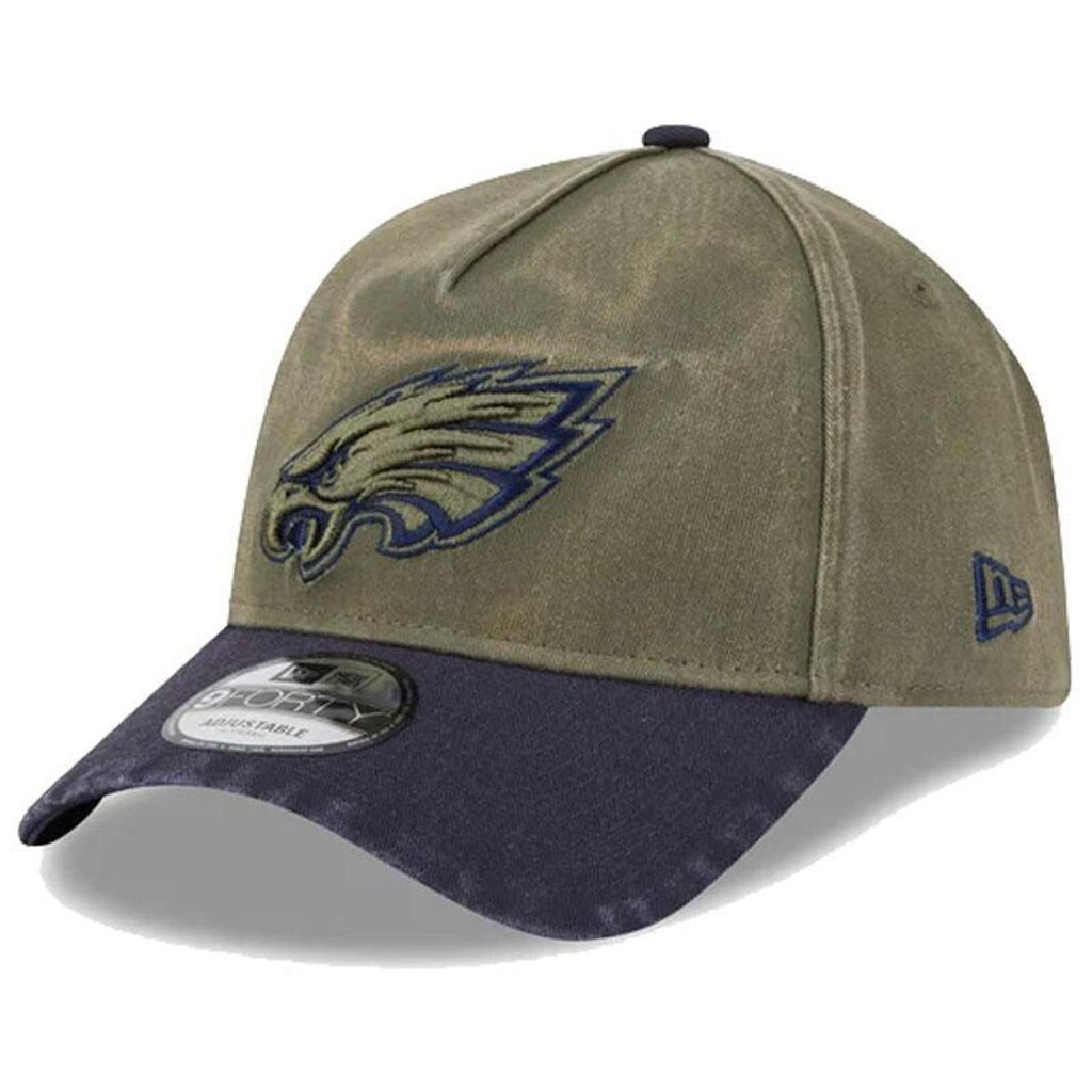 Boné New Era 940AF NFL Eagles Washed Olive