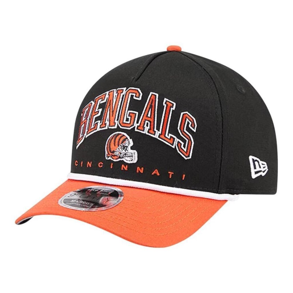 Boné New Era 940mc Cincinnati Bengals Arch Preto
