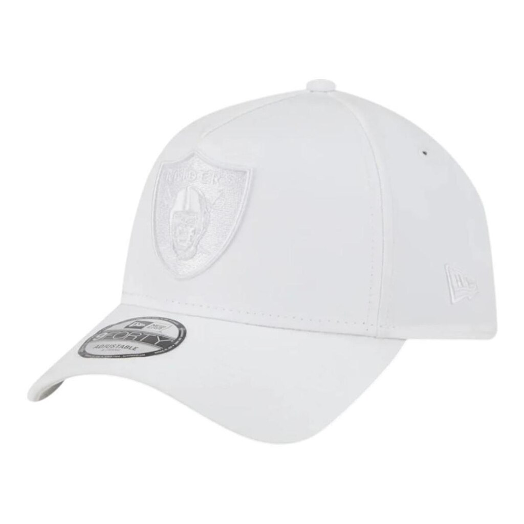 Boné New Era 940snap Metallic Wow Las Vegas Raiders Branco