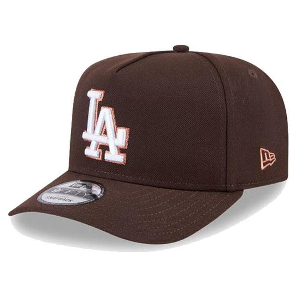 Boné New Era 950 A-Frame Los Angeles Dodgers Marrom