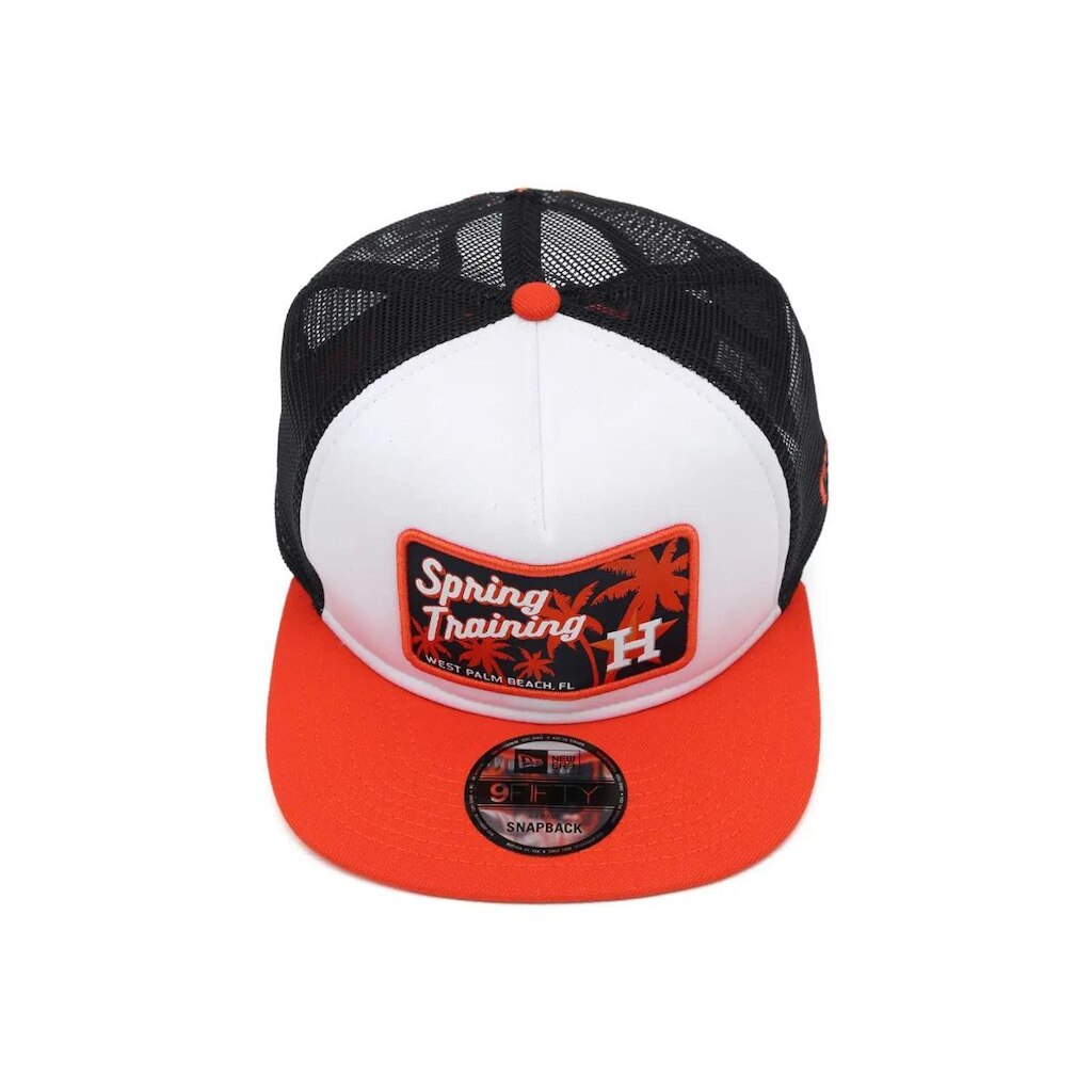 BONÉ NEW ERA 950 HOUSTON ASTROS SPRING TRAINING BRANCO LARANJA