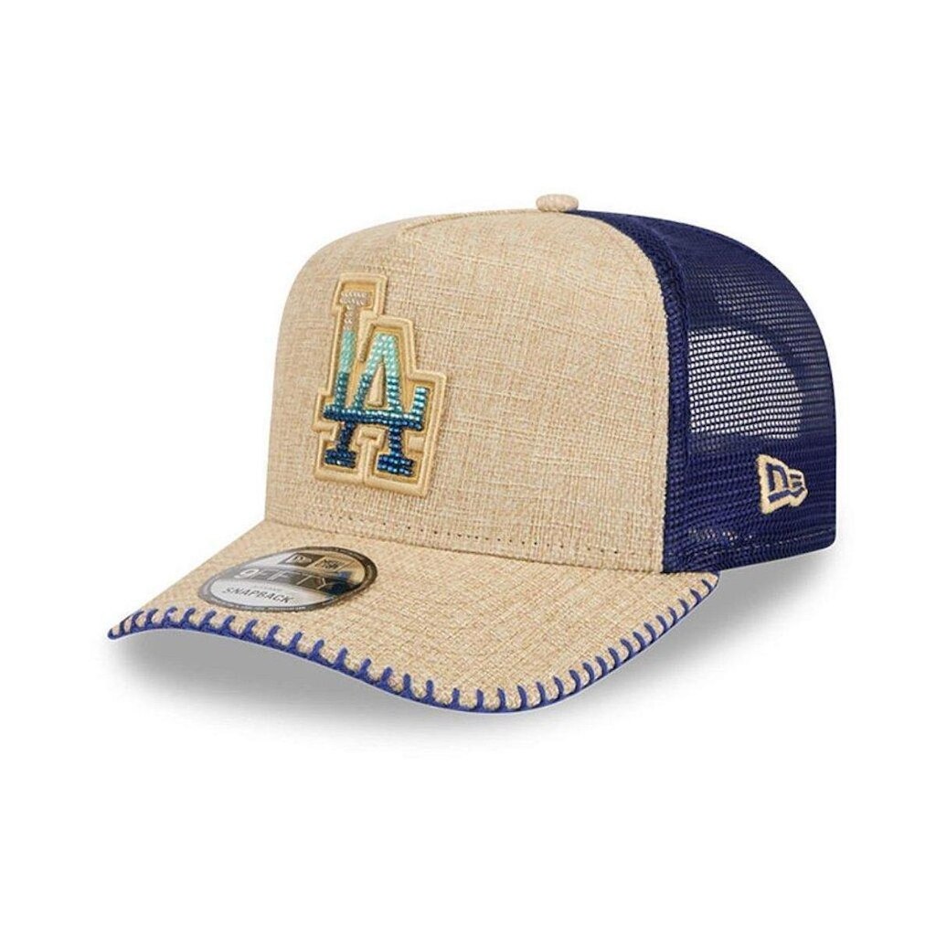 Boné New Era 950A-Frame Los Angeles Dodgers Bege e Azul