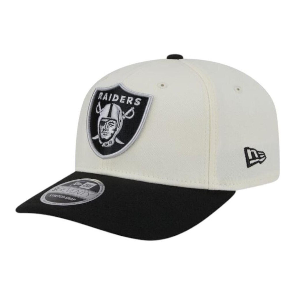 Boné New Era 970 Chicago Bulls Two-Tone Chrome Off White