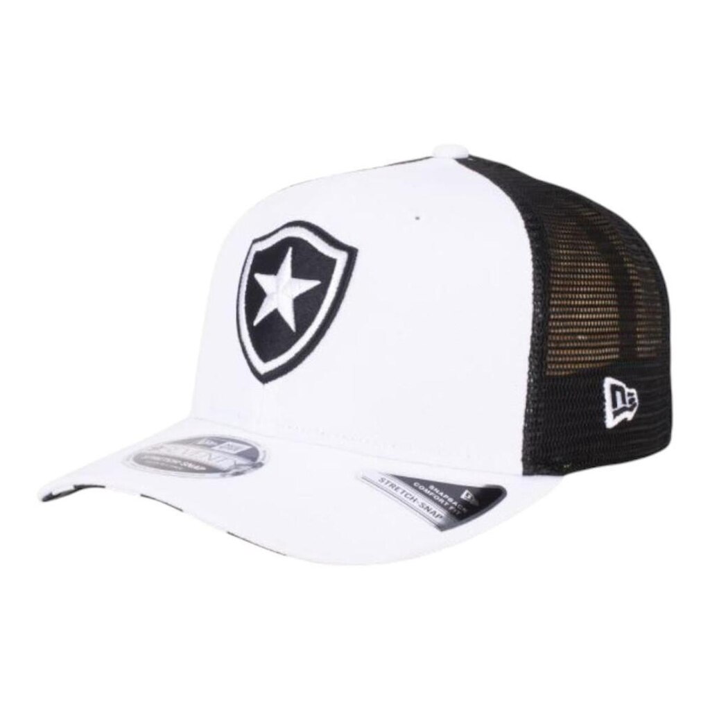 Boné New Era 970 Trucker Botafogo Branco Masculino