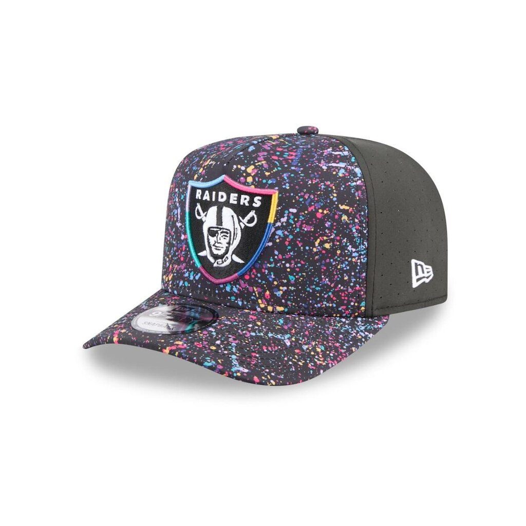 BONE NEW ERA 9FIFTY A-FRAME LAS VEGAS RAIDERS NFL PRETO