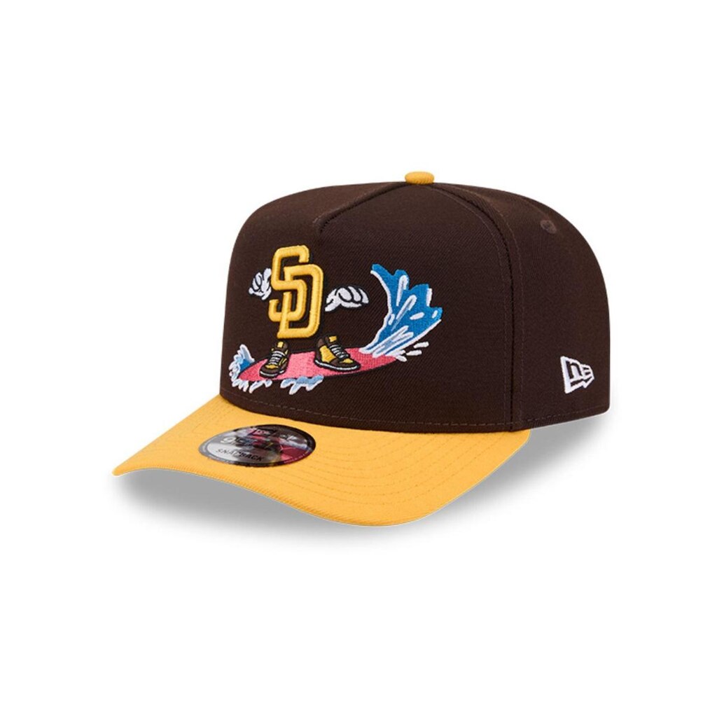 Boné New Era 9FIFTY A-Frame San Diego Padres Marrom