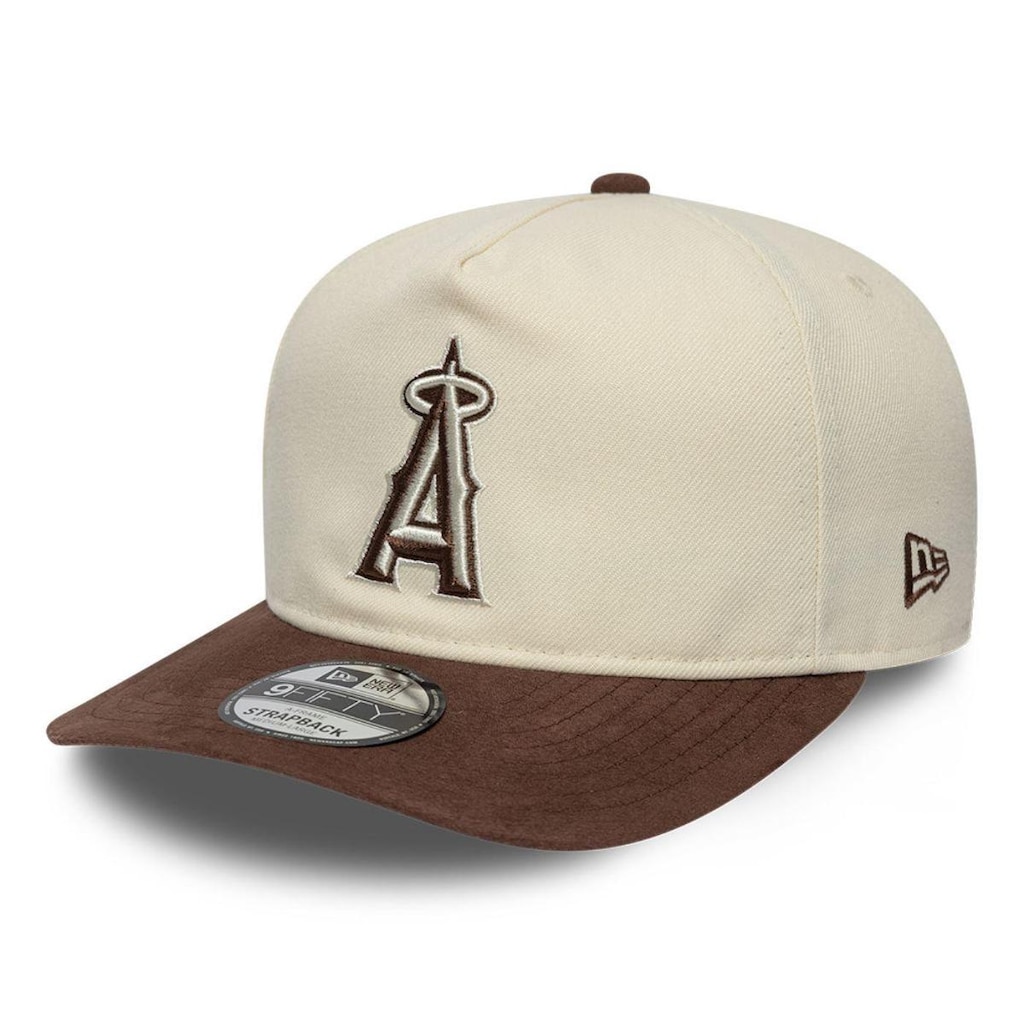 BONE NEW ERA 9FIFTY A-FRAME SNAPBACK MLB ANAHEIN ANGELS
