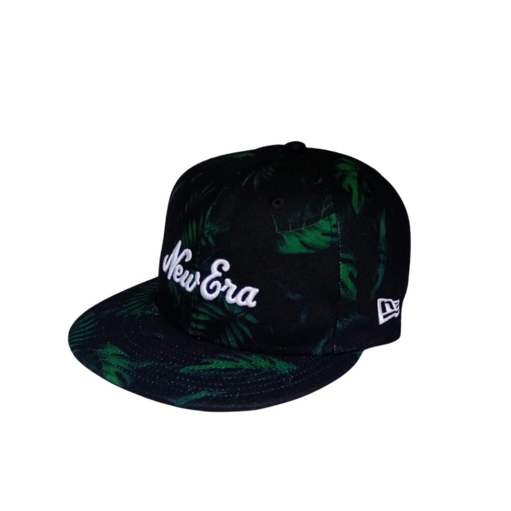 Boné New Era 9fifty Aba Reta Florido - Preto