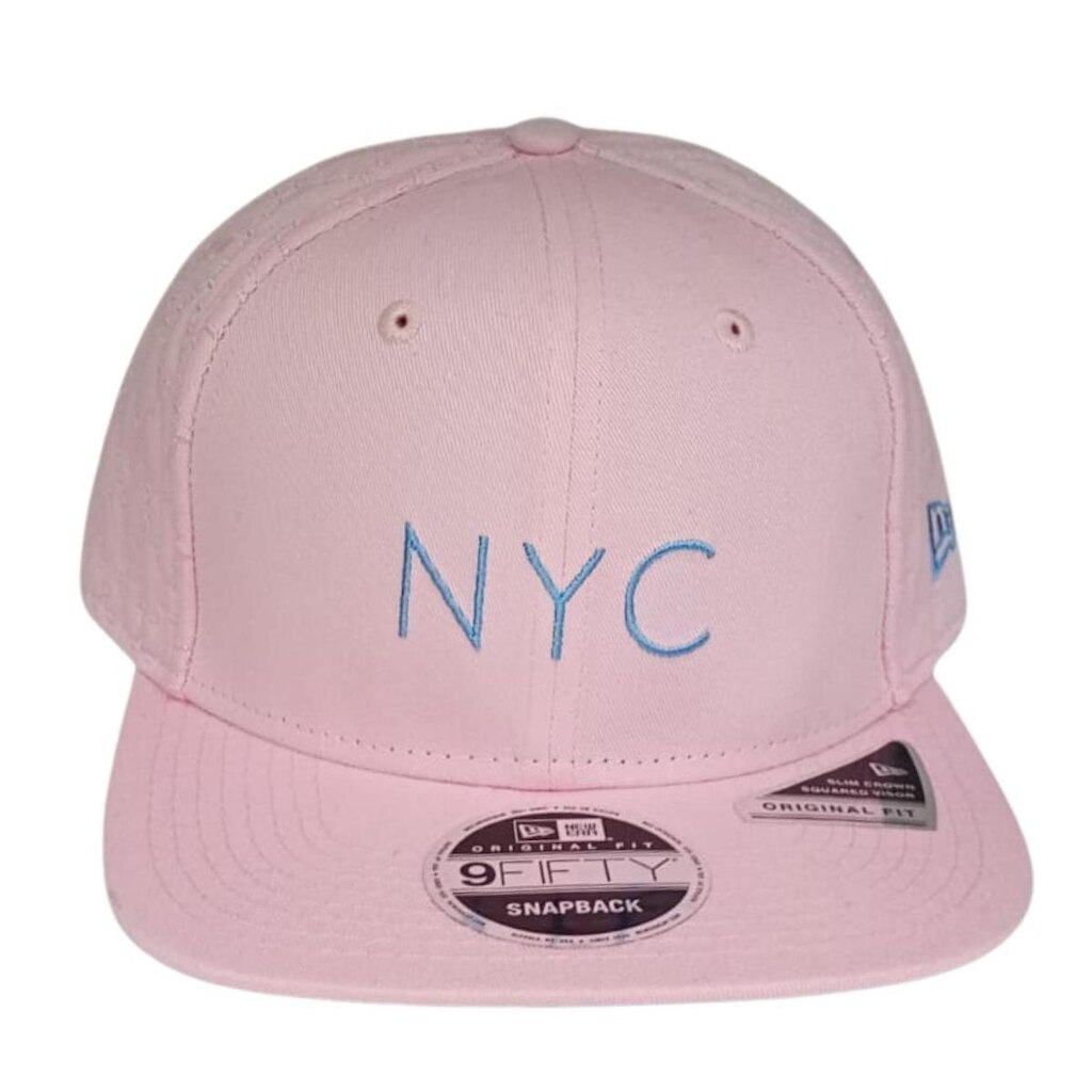 Boné New Era 9FIFTY Aba Reta - Rosa