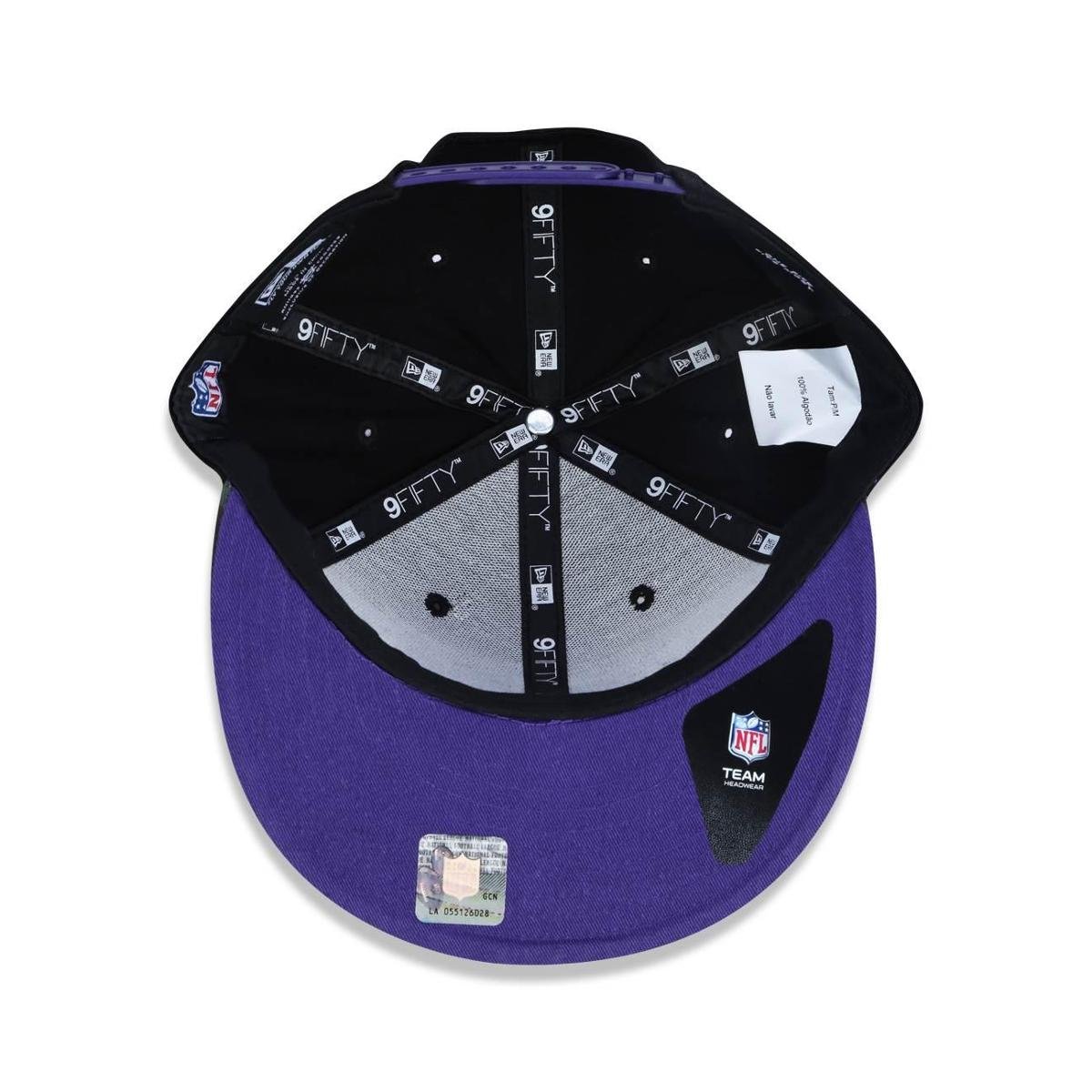 Boné New Era 9FIFTY Baltimore Ravens NFL - Preto | Netshoes