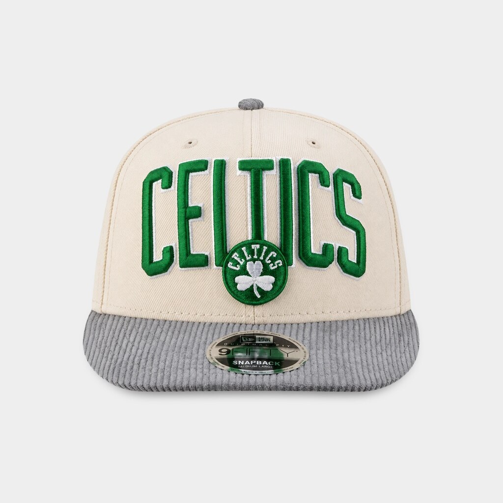 BONE NEW ERA 9FIFTY BOSTON CELTICS NBA BEGE