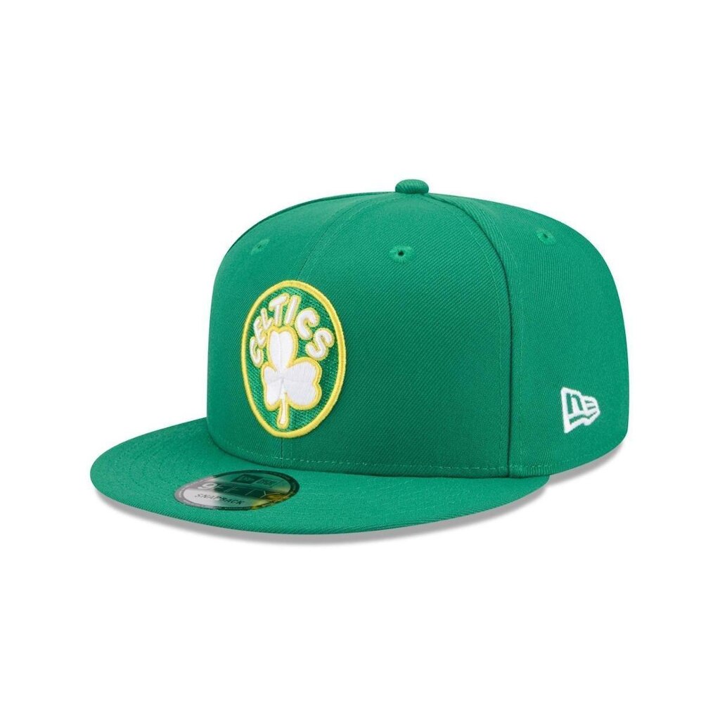BONE NEW ERA 9FIFTY BOSTON CELTICS NBA HARDWOOD VERDE