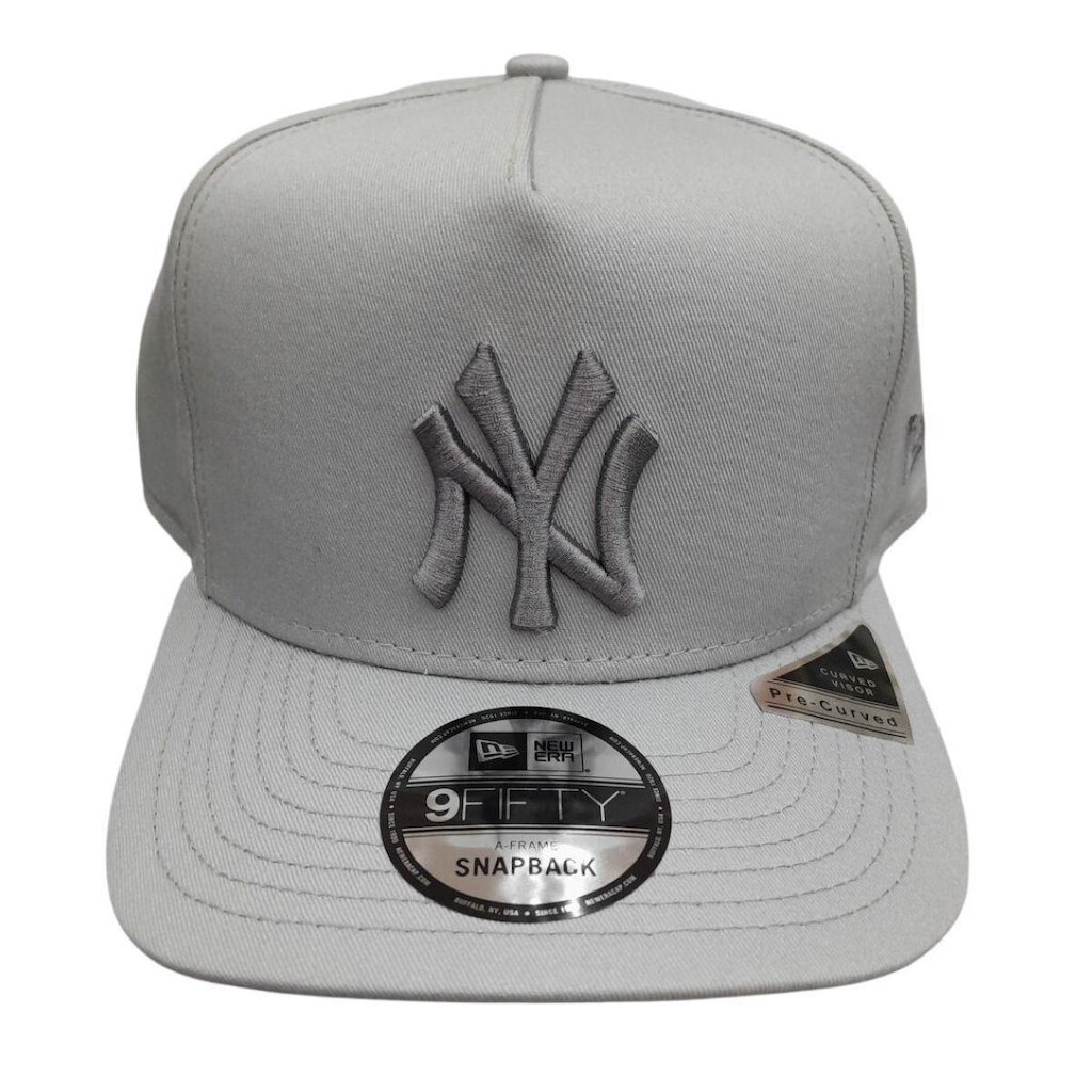 Boné New Era 9Fifty - Cinza Claro