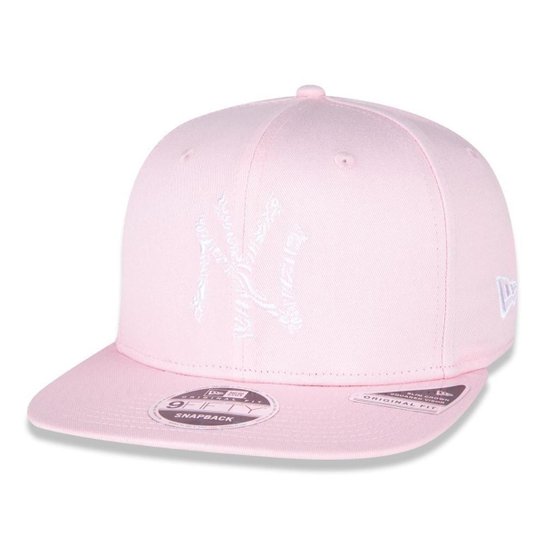 Boné New Era 9FIFTY Original Fit MLB New York Yankees Extra Fresh Animal - Rosa