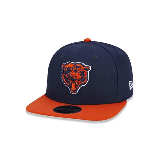 Boné New Era 9Fifty Original Fit Nfl Chicago Bears Aba Reta - Marinho