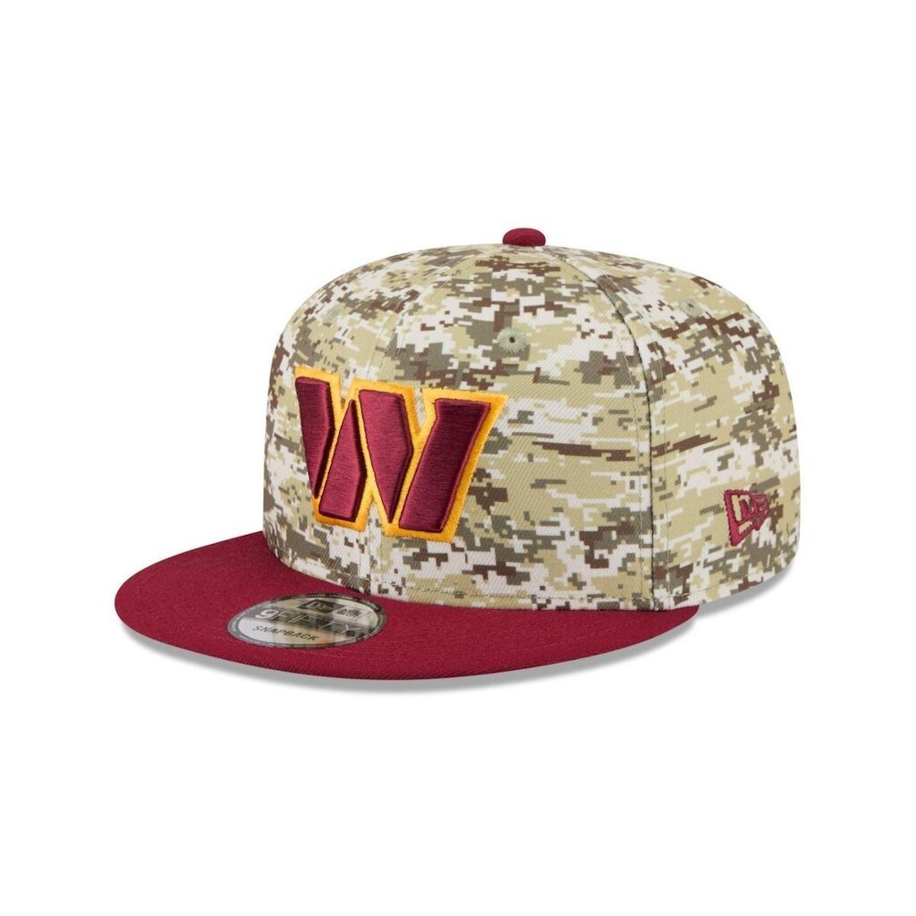 BONE NEW ERA 9FIFTY SNAPBACK WASHINGTON COMMANDER NFL VERMELHO