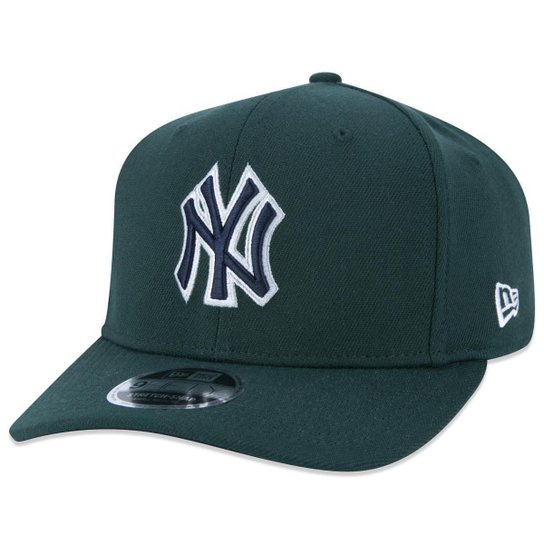Boné New Era 9fifty Stretch Snap Aba Pre Curvada Mlb New York Yankees Back To School Verde - Verde Menor preço em Boné New Era 9fifty Stretch Snap Aba Pre Curvada Mlb New York Yankees Back To School Verde - Verde