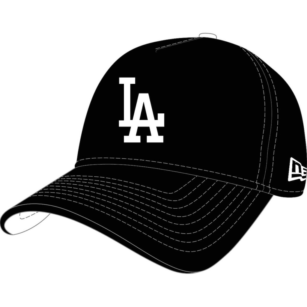 BONE NEW ERA 9FORTY A-FRAME LOS ANGELES DODGERS MLB PRETO