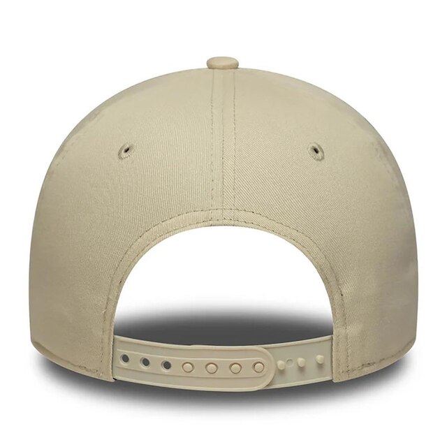 Boné New Era 9FORTY A-Frame New York Yankees MLB Patch Bege