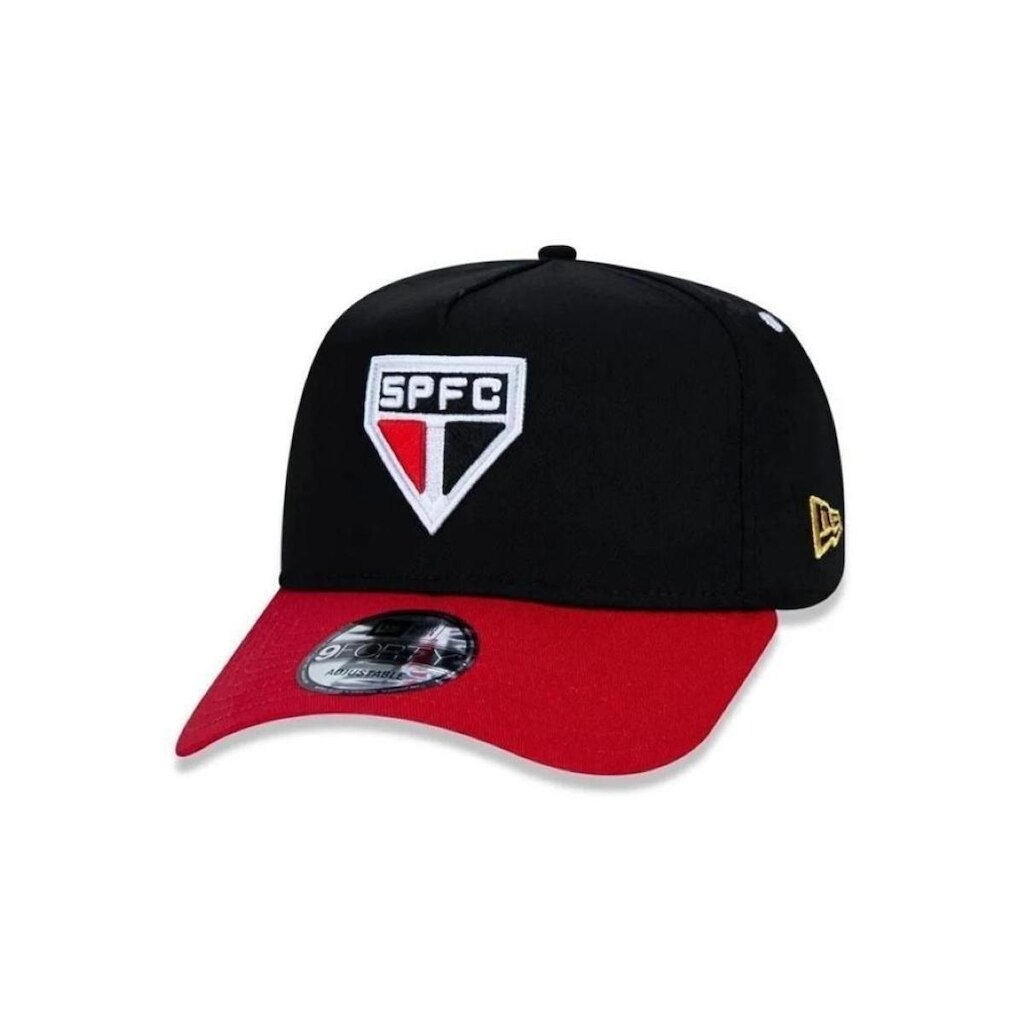 Boné New Era 9Forty A-Frame São Paulo Preto
